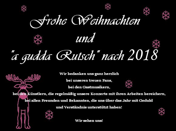Bongos Bigband wünscht frohe Weihnachten 2017